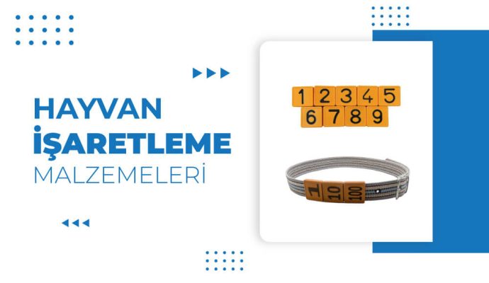 Hayvan İşaretleme Malzemeleri